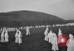 Image of KKK members ceremony Stone Mountain Georgia USA, 1935, second 6 stock footage video 65675054111