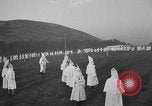 Image of KKK members ceremony Stone Mountain Georgia USA, 1935, second 9 stock footage video 65675054111