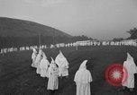 Image of KKK members ceremony Stone Mountain Georgia USA, 1935, second 11 stock footage video 65675054111