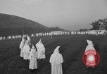 Image of KKK members ceremony Stone Mountain Georgia USA, 1935, second 12 stock footage video 65675054111