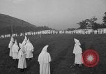 Image of KKK members ceremony Stone Mountain Georgia USA, 1935, second 13 stock footage video 65675054111