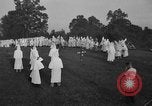 Image of KKK members ceremony Stone Mountain Georgia USA, 1935, second 15 stock footage video 65675054111