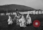 Image of KKK members ceremony Stone Mountain Georgia USA, 1935, second 17 stock footage video 65675054111