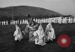 Image of KKK members ceremony Stone Mountain Georgia USA, 1935, second 18 stock footage video 65675054111