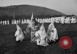 Image of KKK members ceremony Stone Mountain Georgia USA, 1935, second 20 stock footage video 65675054111