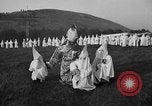 Image of KKK members ceremony Stone Mountain Georgia USA, 1935, second 21 stock footage video 65675054111
