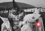Image of KKK members ceremony Stone Mountain Georgia USA, 1935, second 26 stock footage video 65675054111
