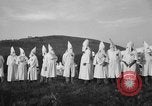Image of KKK members ceremony Stone Mountain Georgia USA, 1935, second 27 stock footage video 65675054111