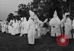 Image of KKK members ceremony Stone Mountain Georgia USA, 1935, second 29 stock footage video 65675054111