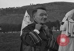 Image of KKK members ceremony Stone Mountain Georgia USA, 1935, second 35 stock footage video 65675054111
