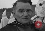 Image of KKK members ceremony Stone Mountain Georgia USA, 1935, second 44 stock footage video 65675054111