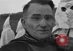 Image of KKK members ceremony Stone Mountain Georgia USA, 1935, second 46 stock footage video 65675054111