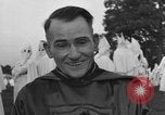 Image of KKK members ceremony Stone Mountain Georgia USA, 1935, second 48 stock footage video 65675054111