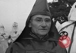 Image of KKK members ceremony Stone Mountain Georgia USA, 1935, second 50 stock footage video 65675054111