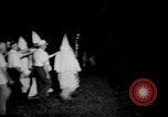 Image of KKK membership ceremony Stone Mountain Georgia USA, 1935, second 1 stock footage video 65675054112