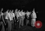 Image of KKK membership ceremony Stone Mountain Georgia USA, 1935, second 20 stock footage video 65675054112