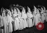 Image of KKK membership ceremony Stone Mountain Georgia USA, 1935, second 32 stock footage video 65675054112