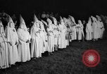 Image of KKK membership ceremony Stone Mountain Georgia USA, 1935, second 34 stock footage video 65675054112