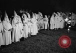 Image of KKK membership ceremony Stone Mountain Georgia USA, 1935, second 35 stock footage video 65675054112