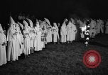 Image of KKK membership ceremony Stone Mountain Georgia USA, 1935, second 36 stock footage video 65675054112
