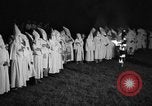 Image of KKK membership ceremony Stone Mountain Georgia USA, 1935, second 37 stock footage video 65675054112