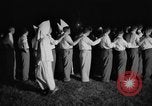 Image of KKK membership ceremony Stone Mountain Georgia USA, 1935, second 52 stock footage video 65675054112