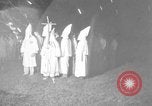 Image of KKK membership ceremony Stone Mountain Georgia USA, 1935, second 56 stock footage video 65675054112