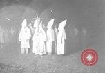 Image of KKK membership ceremony Stone Mountain Georgia USA, 1935, second 57 stock footage video 65675054112