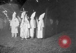Image of KKK membership ceremony Stone Mountain Georgia USA, 1935, second 60 stock footage video 65675054112