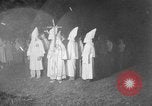 Image of KKK membership ceremony Stone Mountain Georgia USA, 1935, second 61 stock footage video 65675054112