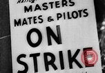 Image of Seamen and Longshoremen striking San Francisco California USA, 1934, second 60 stock footage video 65675054115