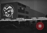 Image of Earl Carroll Theater Hollywood Los Angeles California USA, 1939, second 25 stock footage video 65675054135