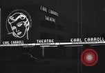Image of Earl Carroll Theater Hollywood Los Angeles California USA, 1939, second 48 stock footage video 65675054135