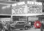 Immagine di Embassy Cinegiornale Theatre New York City USA, 1940, secondo 1 filmato di repertorio 65675054142