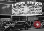 Immagine di Embassy Cinegiornale Theatre New York City USA, 1940, secondo 17 filmato di repertorio 65675054142