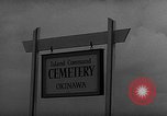 Image of Japanese cemetery Okinawa Ryukyu Islands, 1955, second 33 stock footage video 65675054146