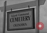 Image of Japanese cemetery Okinawa Ryukyu Islands, 1955, second 37 stock footage video 65675054146
