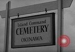Image of Japanese cemetery Okinawa Ryukyu Islands, 1955, second 38 stock footage video 65675054146