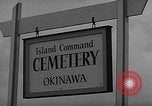 Image of Japanese cemetery Okinawa Ryukyu Islands, 1955, second 40 stock footage video 65675054146