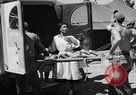 Image hospital chariot Okinawa îles Ryukyu, 1955, de la seconde 41 séquences d'archives historiques vidéo 65675054148