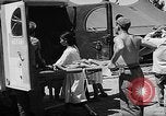 Image hospital chariot Okinawa îles Ryukyu, 1955, de la seconde 47 séquences d'archives historiques vidéo 65675054148