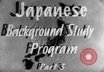 Standbild japanische Kultur Japan, 1942, aus Sekunde 10 historischem Filmmaterial Videoclip 65675054152