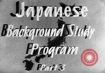Standbild japanische Kultur Japan, 1942, aus Sekunde 13 historischem Filmmaterial Videoclip 65675054152