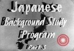 Standbild japanische Kultur Japan, 1942, aus Sekunde 14 historischem Filmmaterial Videoclip 65675054152