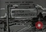 Image of better community Georgia United States USA, 1946, second 5 stock footage video 65675054177