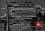 Image of better community Georgia United States USA, 1946, second 6 stock footage video 65675054177