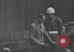 Image Rudolf Hess témoigne Nuremberg ALLEMAGNE, 1946, de la seconde 9 séquences d'archives historiques vidéo 65675054186