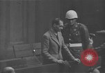 Image Rudolf Hess témoigne Nuremberg ALLEMAGNE, 1946, de la seconde 11 séquences d'archives historiques vidéo 65675054186