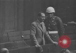Image Rudolf Hess témoigne Nuremberg ALLEMAGNE, 1946, de la seconde 18 séquences d'archives historiques vidéo 65675054186