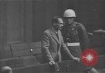 Image Rudolf Hess témoigne Nuremberg ALLEMAGNE, 1946, de la seconde 21 séquences d'archives historiques vidéo 65675054186